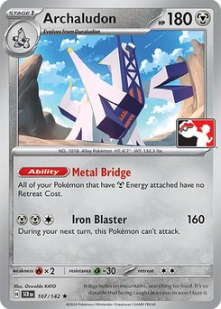 Archaludon (Play Pokemon Stamp)