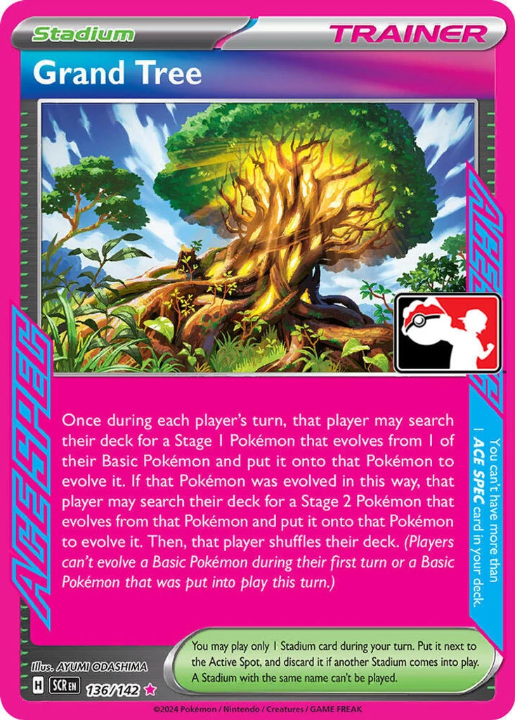 Grand Tree (Play Pokemon Stamp)