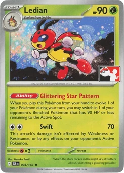 Ledian (Play Pokemon Stamp)