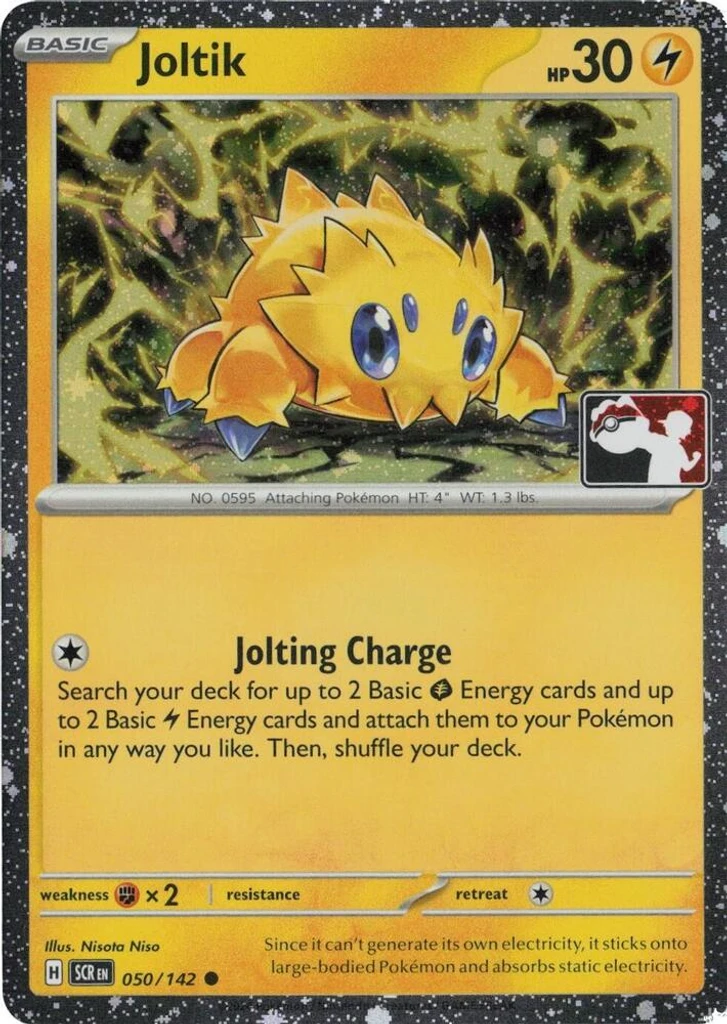 Joltik (Play Pokemon Stamp, Cosmos Holo)