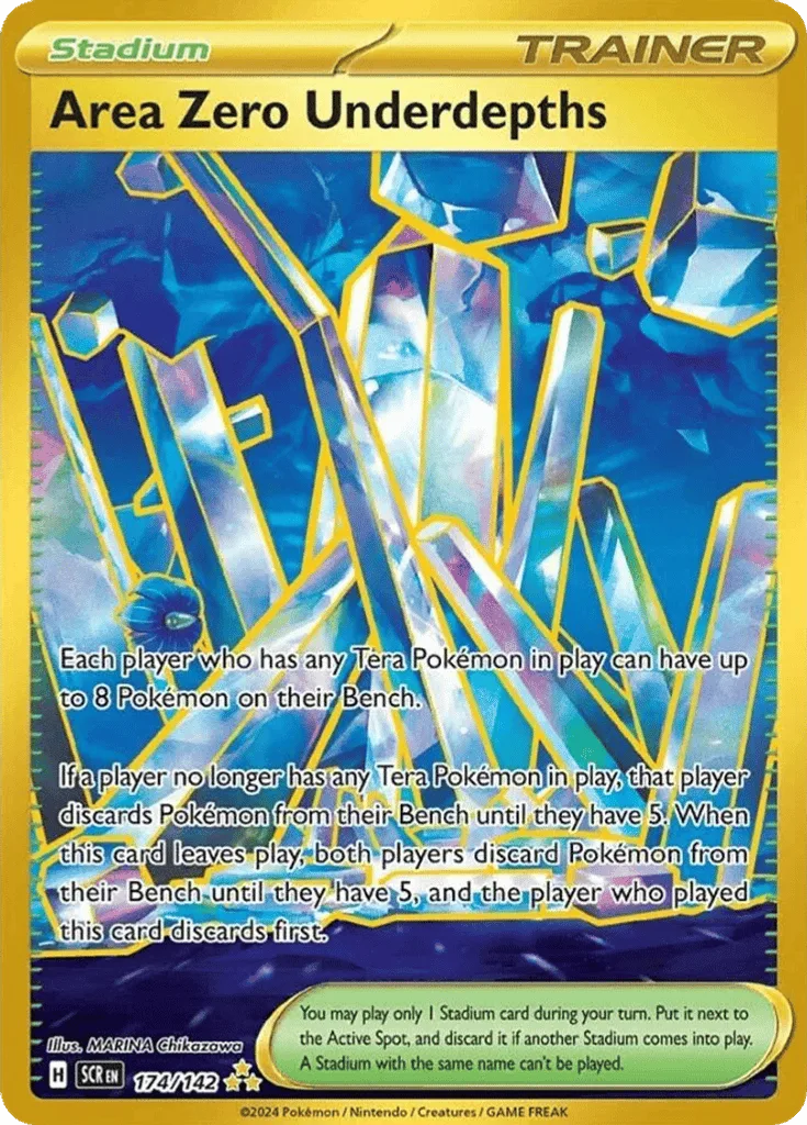 Area Zero Underdepths
