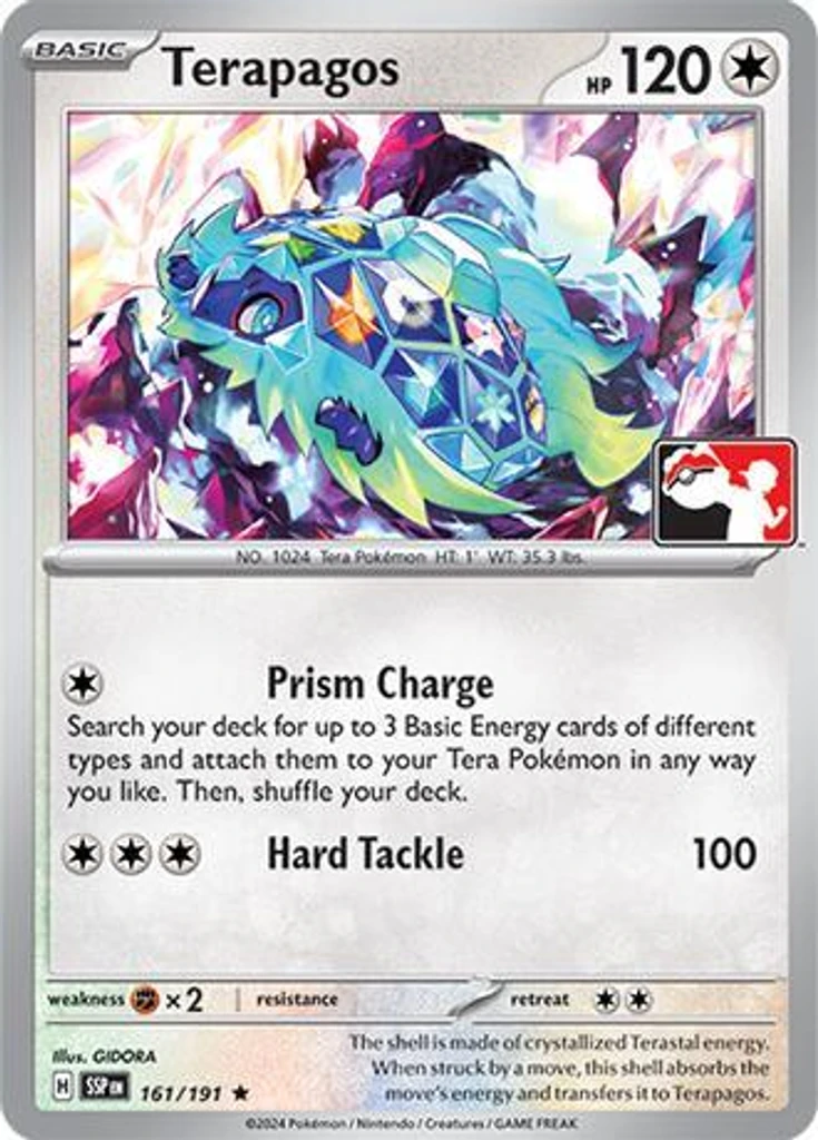 Terapagos (Play Pokemon Stamp)