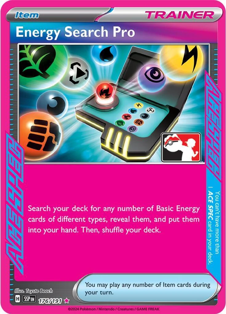 Energy Search Pro (Play Pokemon Stamp)