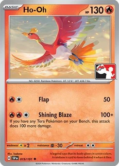 Ho-Oh (Play Pokemon Stamp)