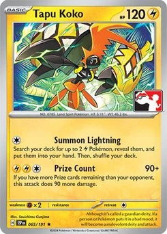 Tapu Koko (Play Pokemon Stamp)