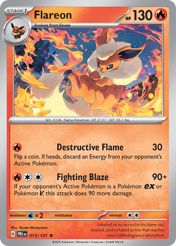 Flareon  (Poke Ball) 