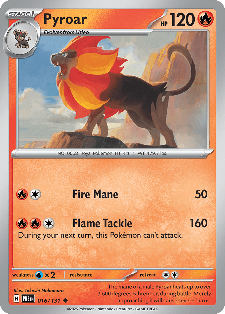 Pyroar  (Poke Ball) 