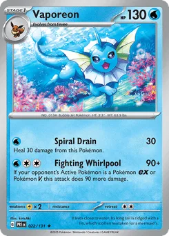 Vaporeon  (Master Ball)