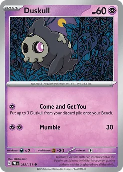 Duskull  (Master Ball)