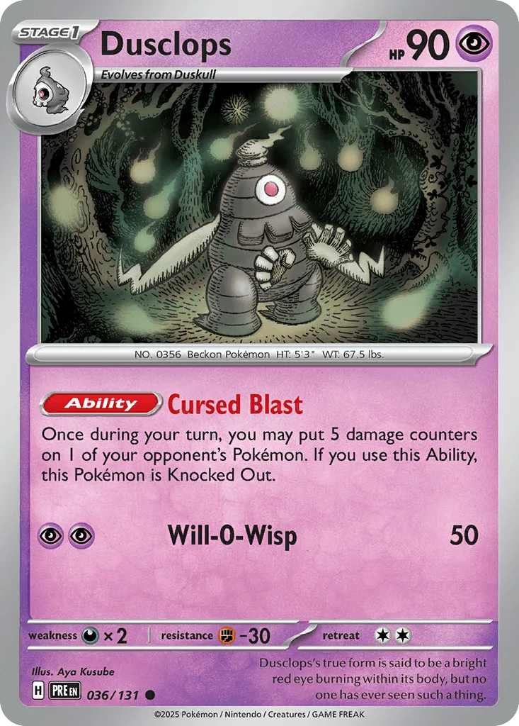 Dusclops (Poke Ball)