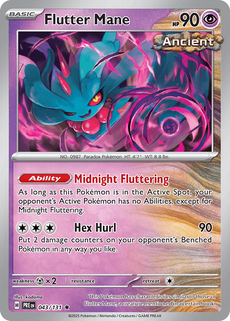 Flutter Mane  (Poke Ball) 