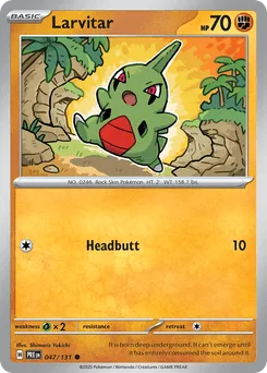 Larvitar  (Poke Ball) 