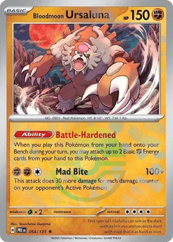 Bloodmoon Ursaluna  (Poke Ball) 
