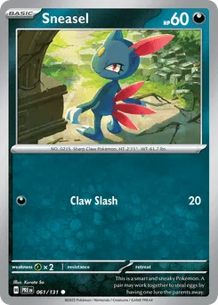 Sneasel  (Master Ball)