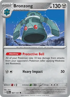 Bronzong  (Master Ball)