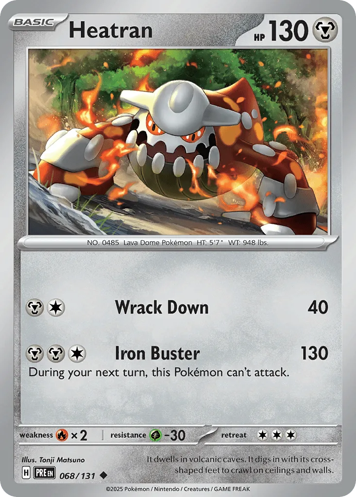 Heatran  (Poke Ball) 