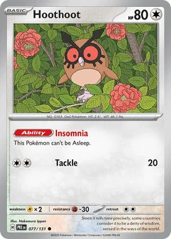 Hoothoot  (Master Ball)