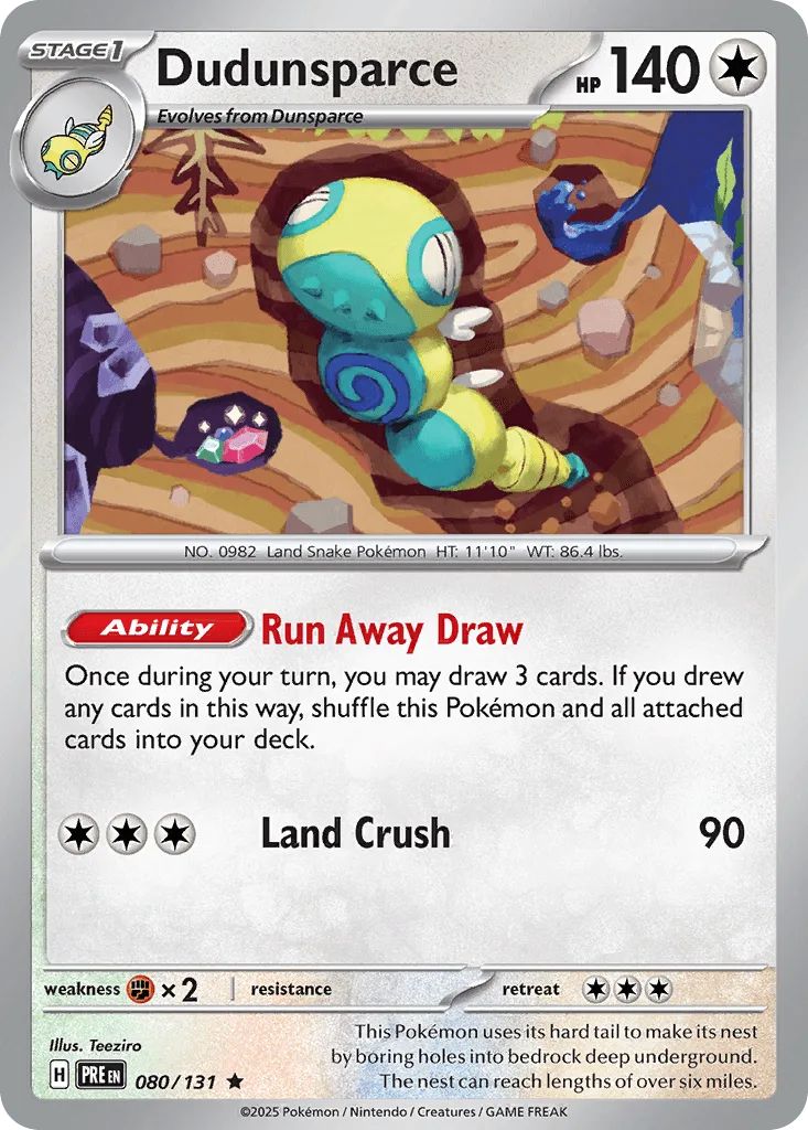 Dudunsparce  (Poke Ball) 