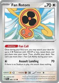 Fan Rotom  (Master Ball)