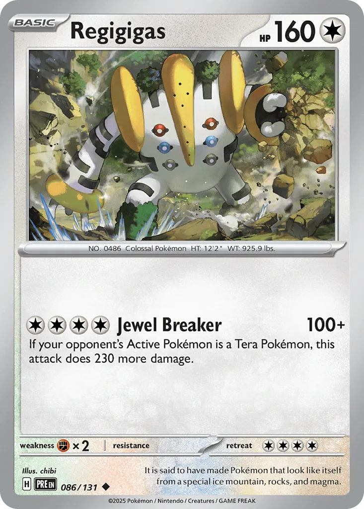 Regigigas (Master Ball)