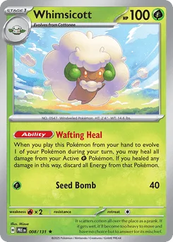 Whimsicott  (Master Ball)