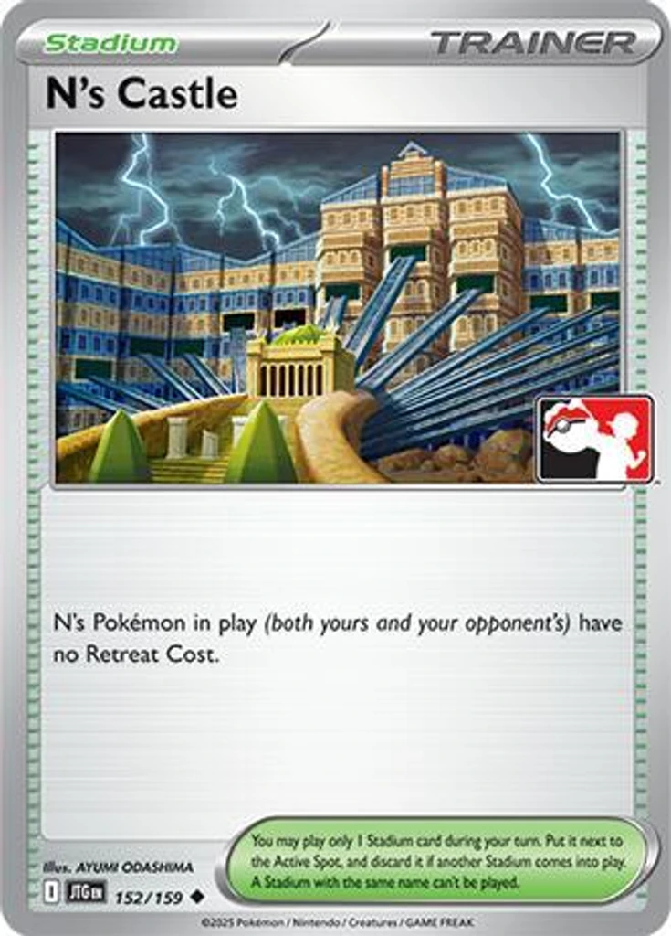 N's Castle (Play Pokemon Stamp)