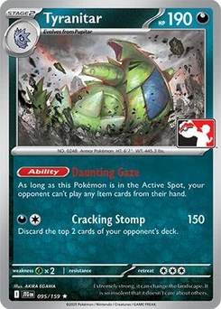 Tyranitar (Play Pokemon Stamp)