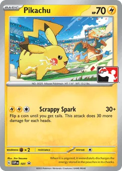 Pikachu (Play Pokemon Stamp)