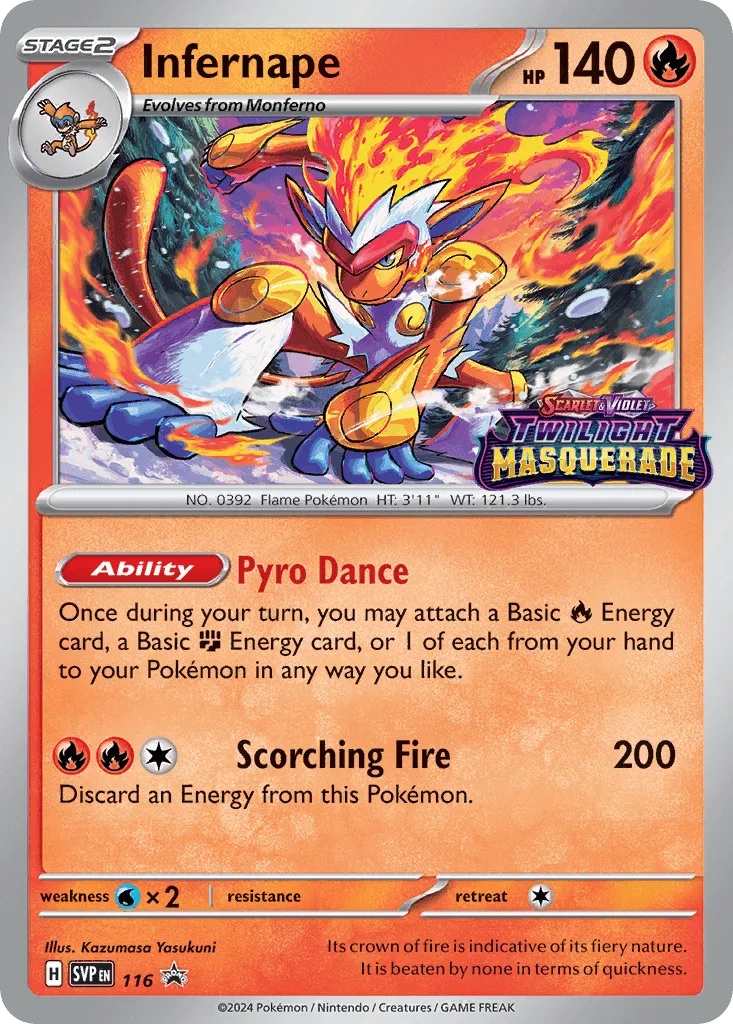 Infernape (Staff Stamp)