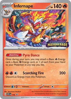 Infernape (Staff Stamp)