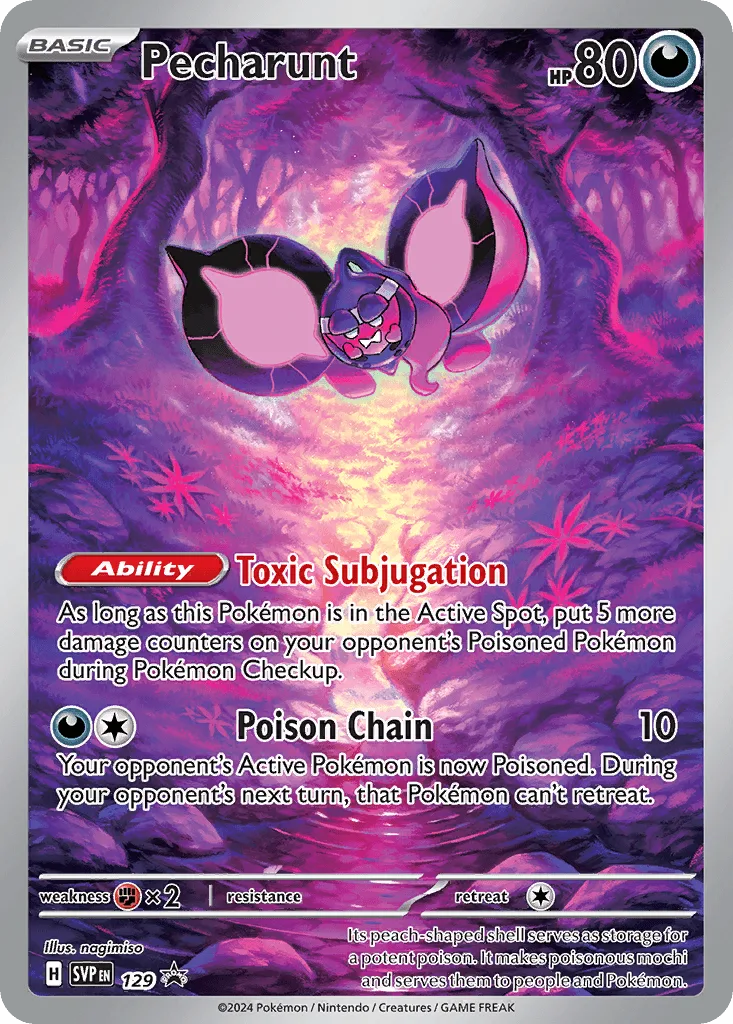 Pecharunt (Pokemon Center Stamp)