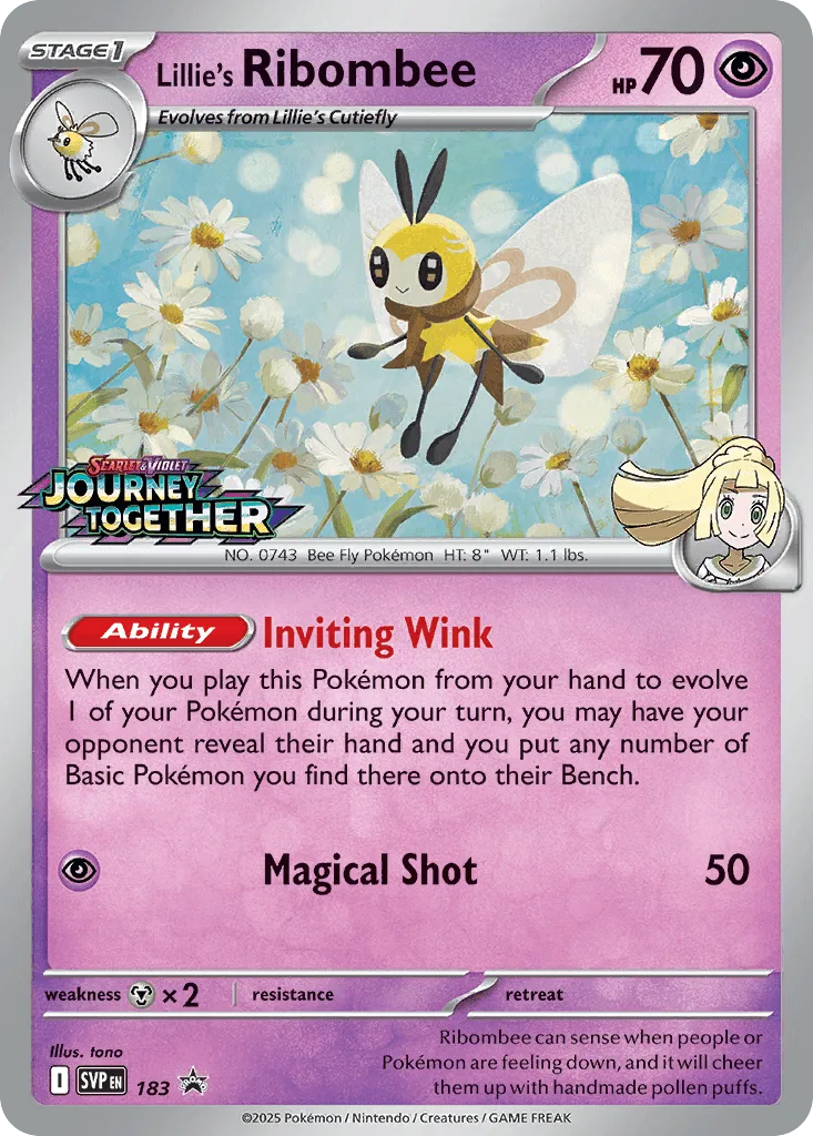 Lillie's Ribombee (Staff Stamp)