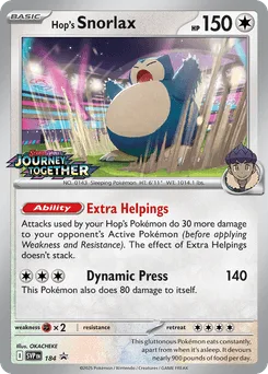 Hop's Snorlax (Staff Stamp)