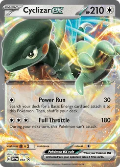 Cyclizar ex (Play Pokemon Stamp)