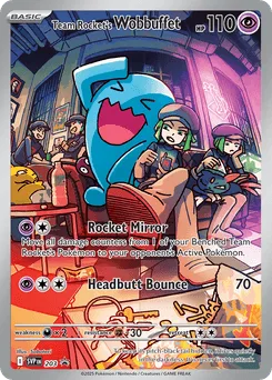 Team Rocket's Wobbuffet (Pokemon Center Stamp)