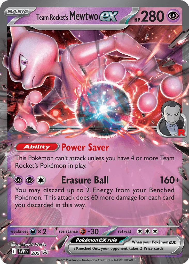 Team Rocket’s Mewtwo ex