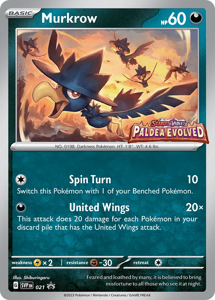 Murkrow (Staff Stamp)