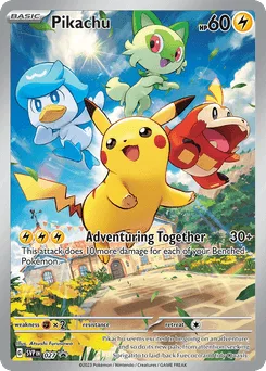 Pikachu (Pokemon Center Stamp)