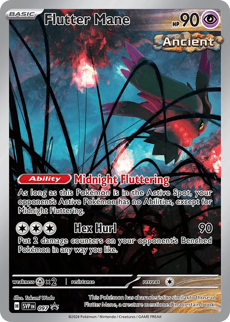 Flutter Mane (Pokemon Center Stamp)
