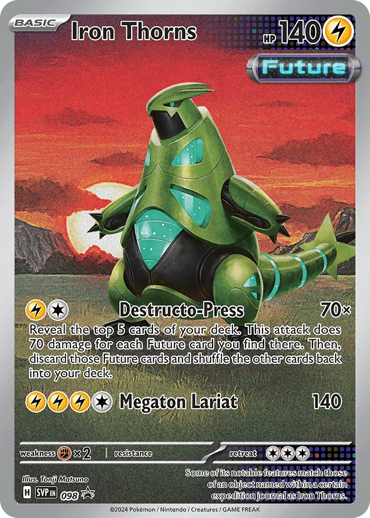 Iron Thorns (Pokemon Center Stamp)