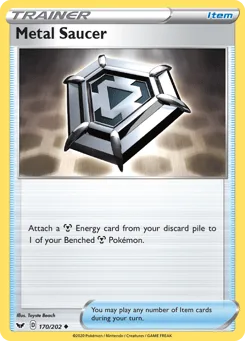 Metal Saucer (Play Pokemon Stamp)
