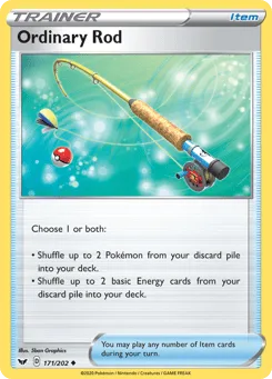 Ordinary Rod (Play Pokemon Stamp)