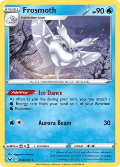 Frosmoth (Play Pokemon Stamp)