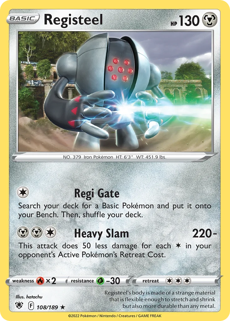 Registeel (Play Pokemon Stamp)
