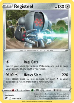 Registeel (Play Pokemon Stamp)