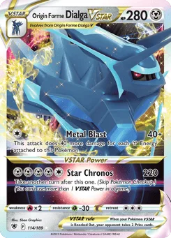 Origin Forme Dialga VSTAR (Play Pokemon Stamp)