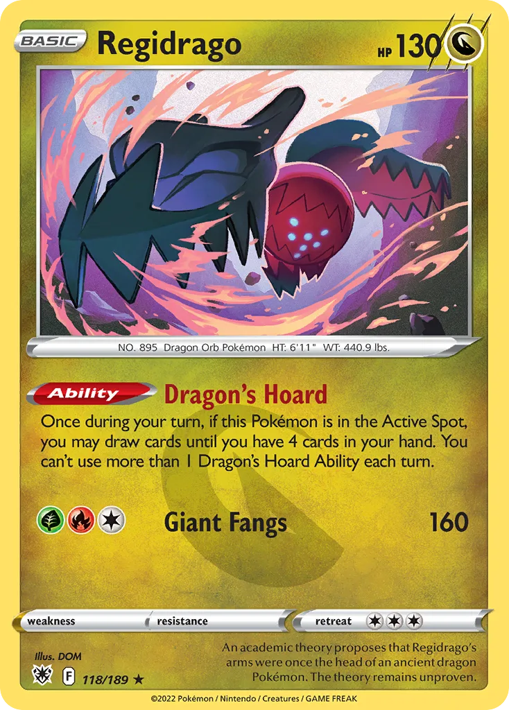 Regidrago (Play Pokemon Stamp)