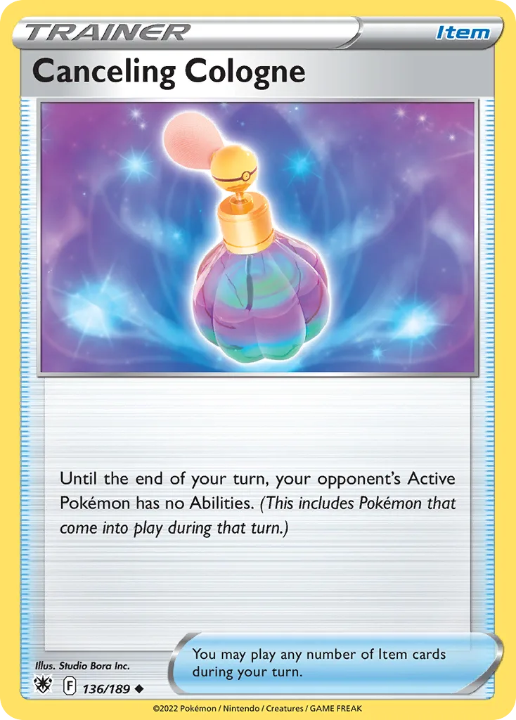 Canceling Cologne (Play Pokemon Stamp)