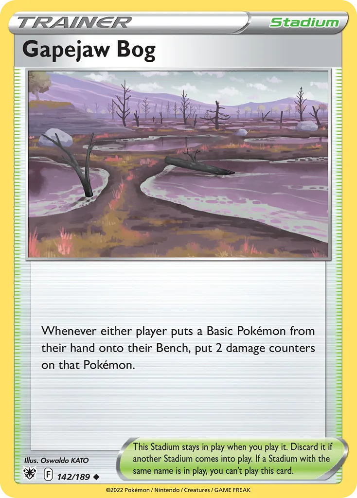 Gapejaw Bog (Play Pokemon Stamp)