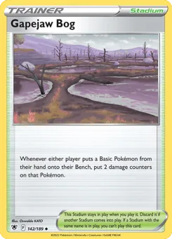 Gapejaw Bog (Play Pokemon Stamp)